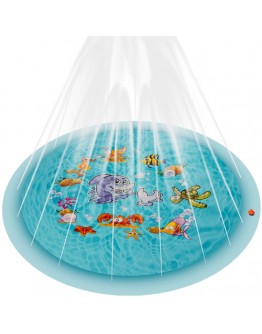 Детска пръскалка постелка с фонтан 165см